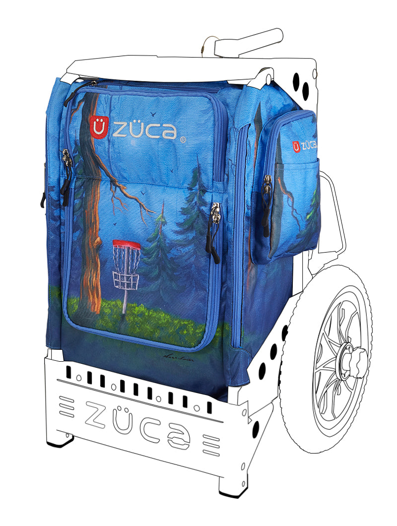 Trekker Disc Golf Cart Insert For Backpack cart conversion