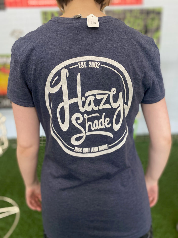 Hazy Shade Round Script Logo T-Shirt