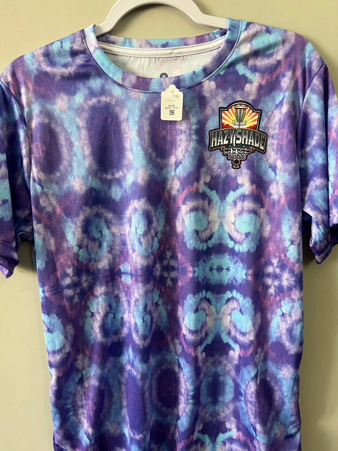 Hazy Shade BYOP 2023 Men's Performance Jersey Tie Dye