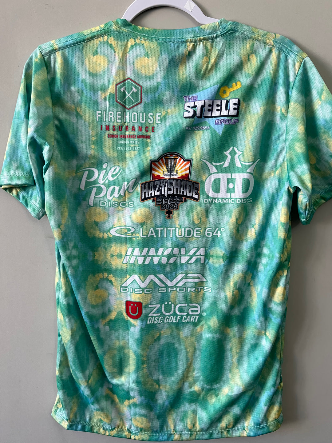 Hazy Shade BYOP 2023 Men's Performance Jersey Tie Dye