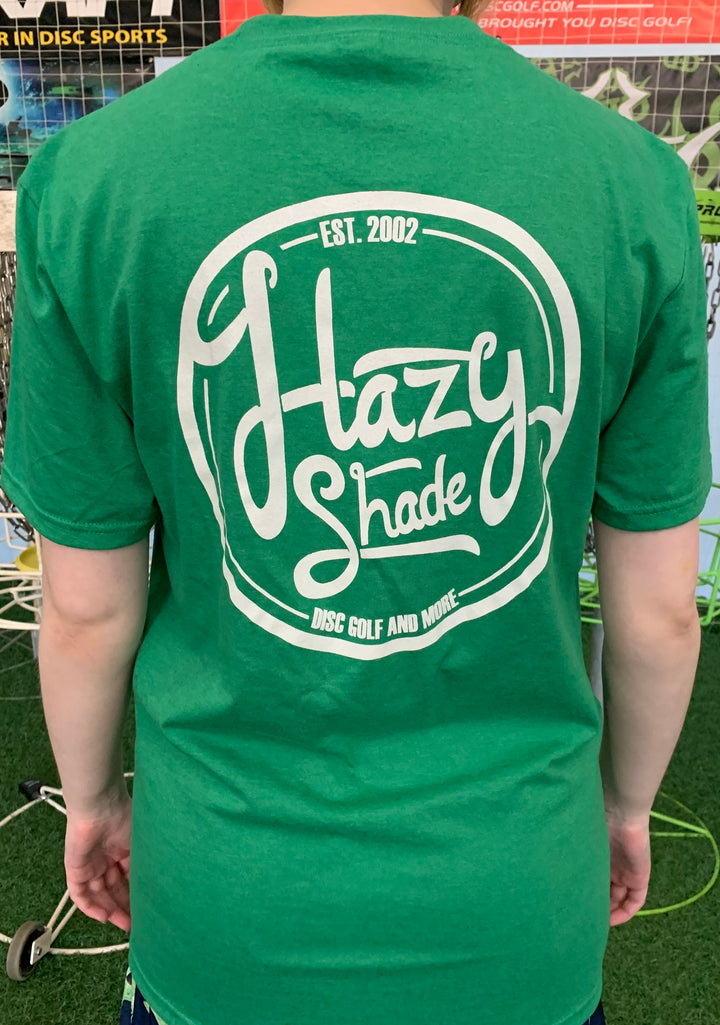 Hazy Shade Round Script Logo T-Shirt