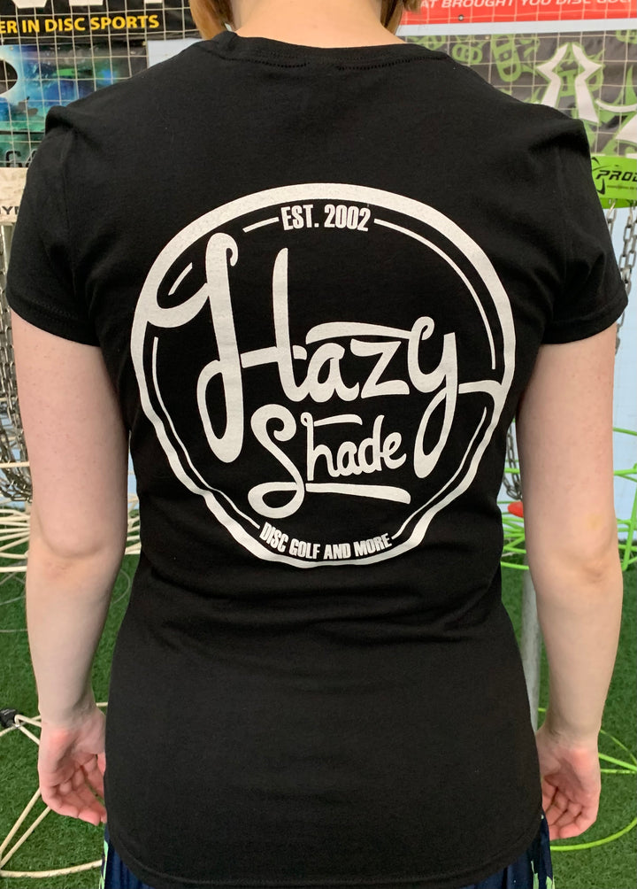 Hazy Shade Round Script Logo T-Shirt