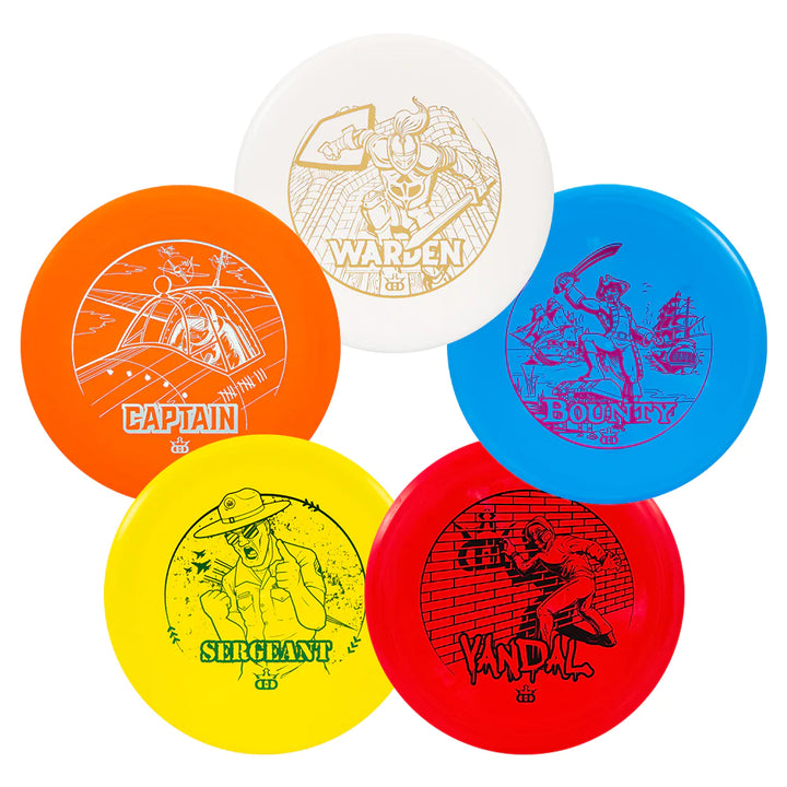 Dynamic Discs Animated 5 Disc Starter Set