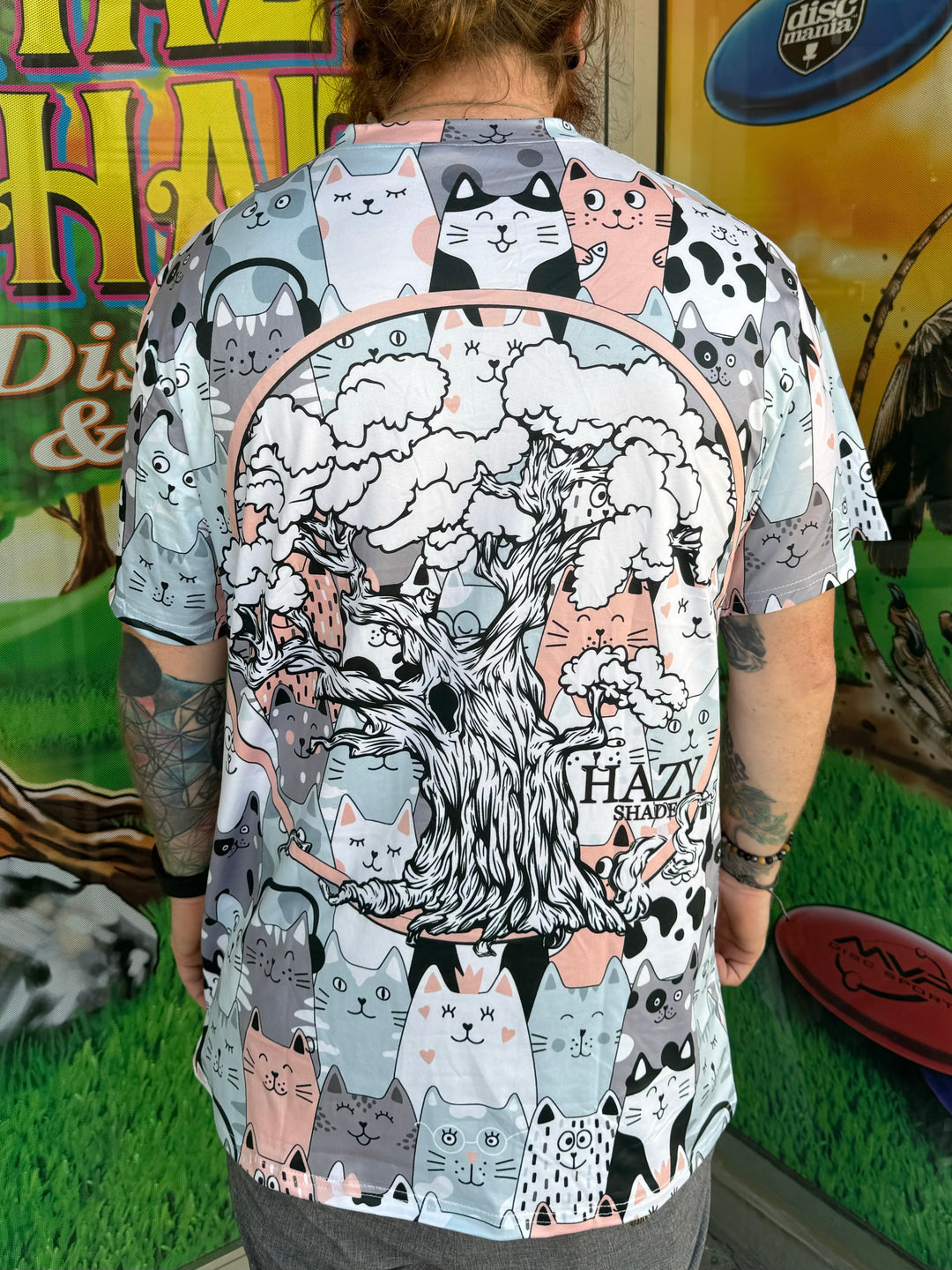 Happy Cat Hazy Shade Dry Fit Shirt