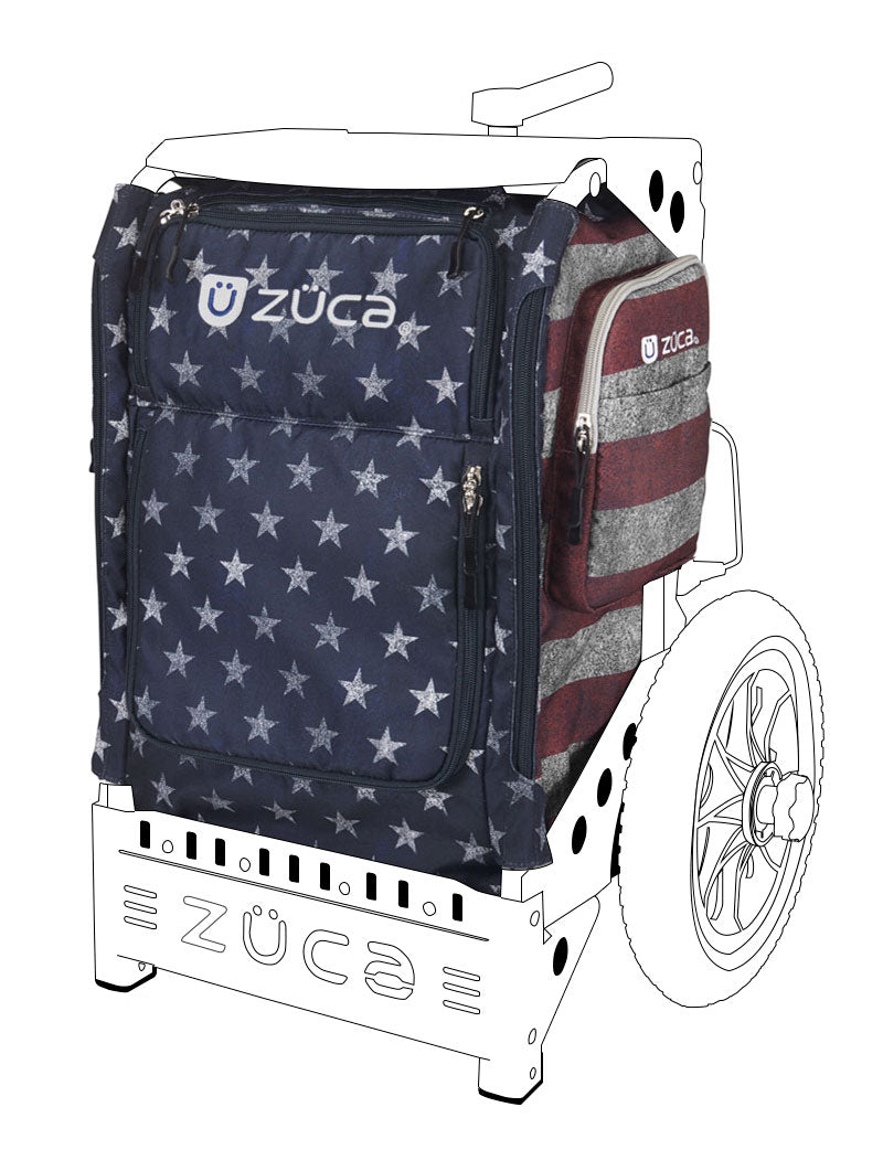 Zuca Backpack Cart Trekker Large Bag Combo