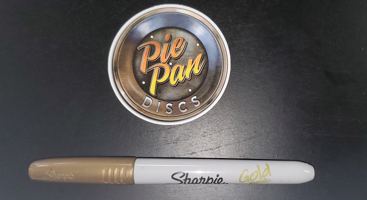 Pie Pan Discs Sticker