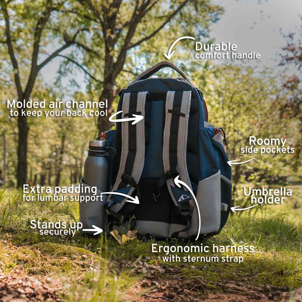 Upper Park - The Rebel Disc Golf Bag