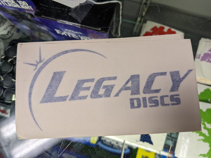 Legacy Disc Golf Vinyl Sticker