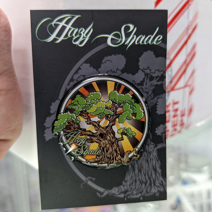 Hazy Shade Roots Logo Pin