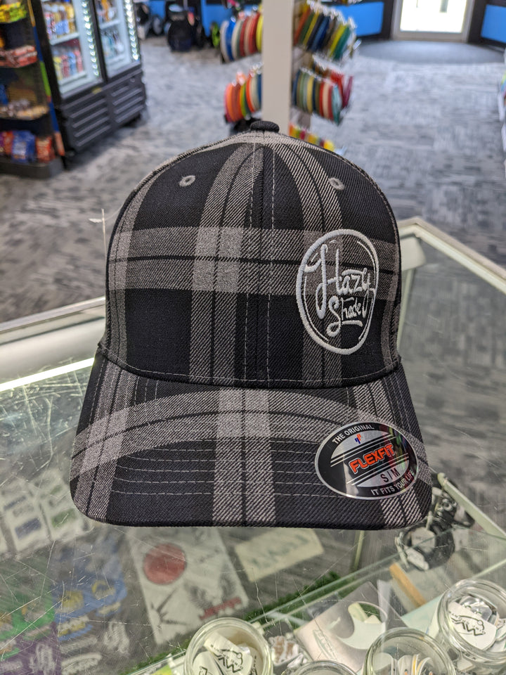 Hazy Shade Flexfit Hat Tartan Plaid S/M