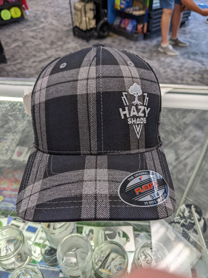 Hazy Shade Flexfit Hat Tartan Triangle Logo