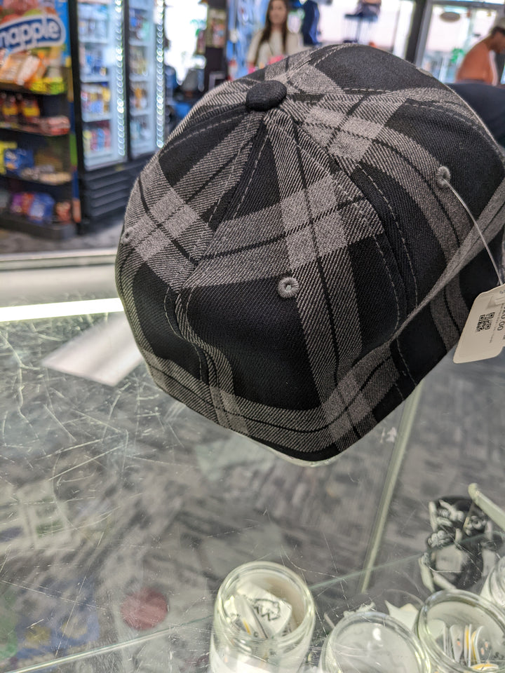 Hazy Shade Flexfit Hat Tartan Triangle Logo