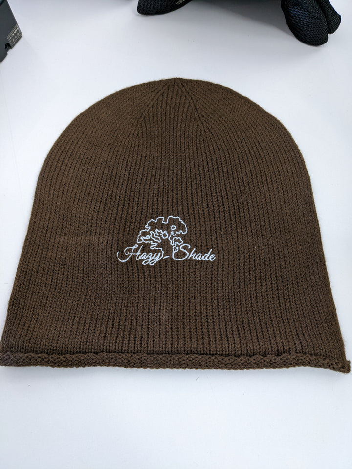 Hazy Shade Beanie Oversized Chocolate