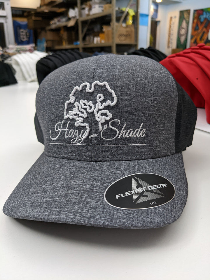 Hazy Shade Flexfit Delta L/XL Hat Script