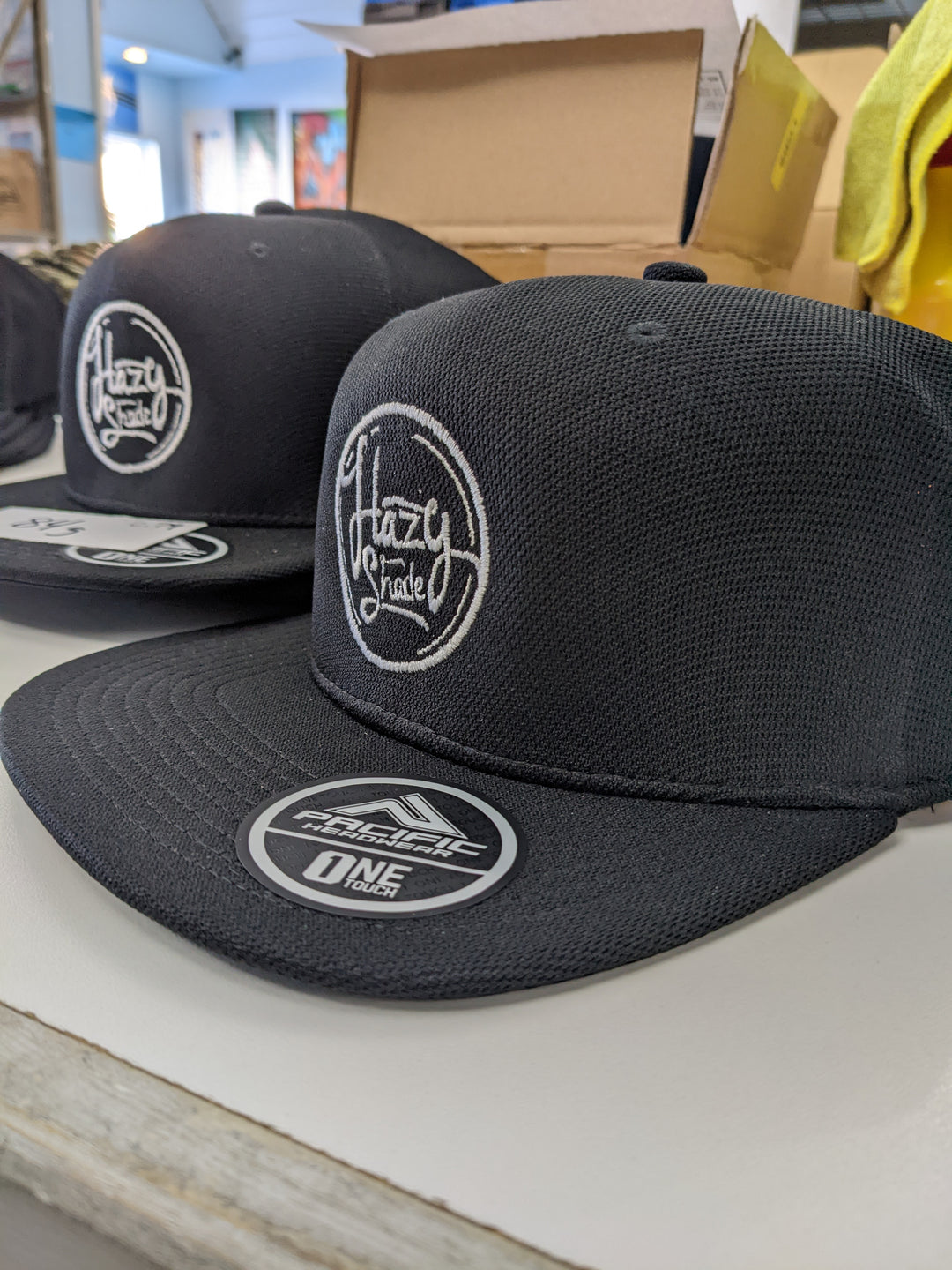 Hazy Shade High Profile A-Flex Hat Round Logo