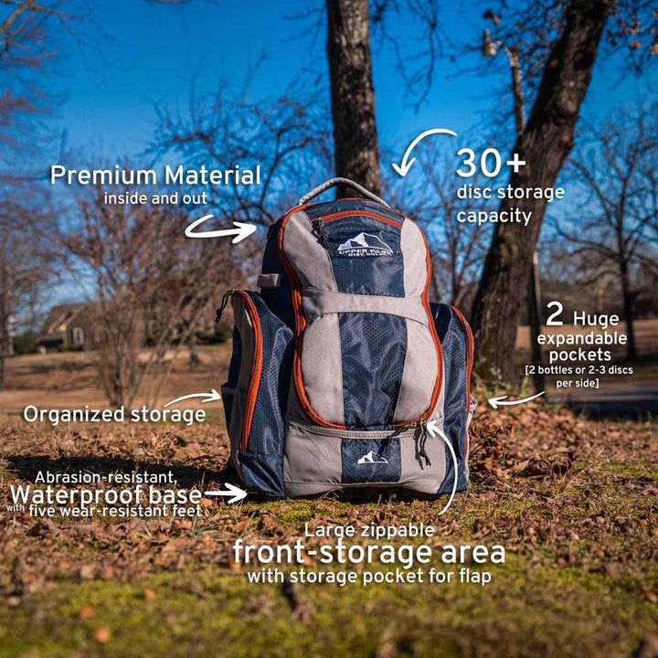 Upper Park - The Rebel Disc Golf Bag