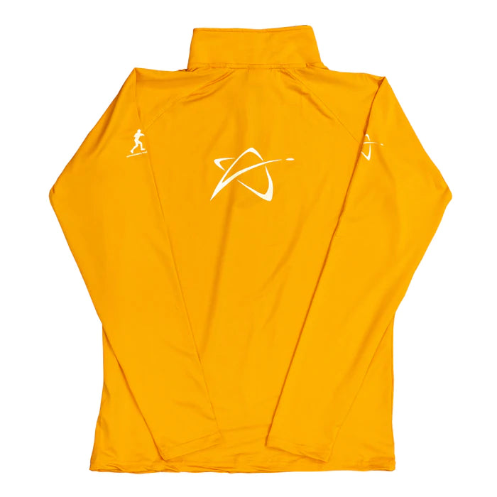 Prodigy Quarter-Zip Long Sleeve (Orange)