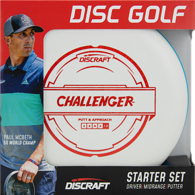 Discraft Starter 3 Pack Disc Golf Set