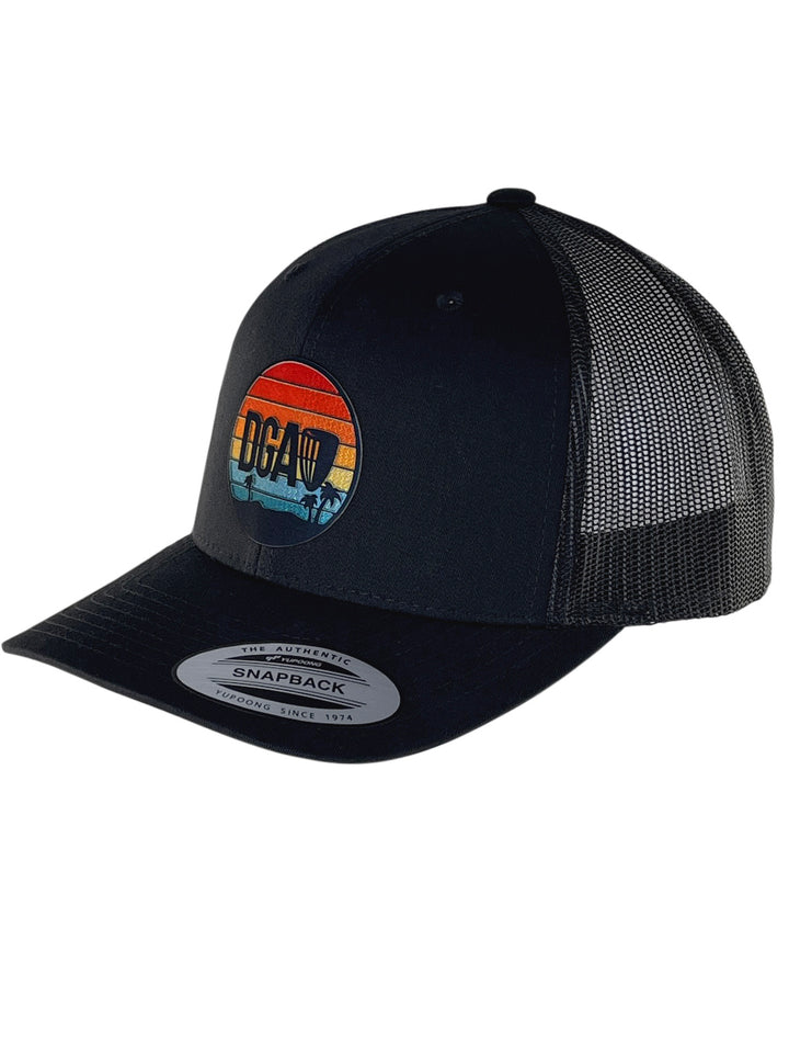 DGA Retro Sunset Curved Bill Mesh Snapback