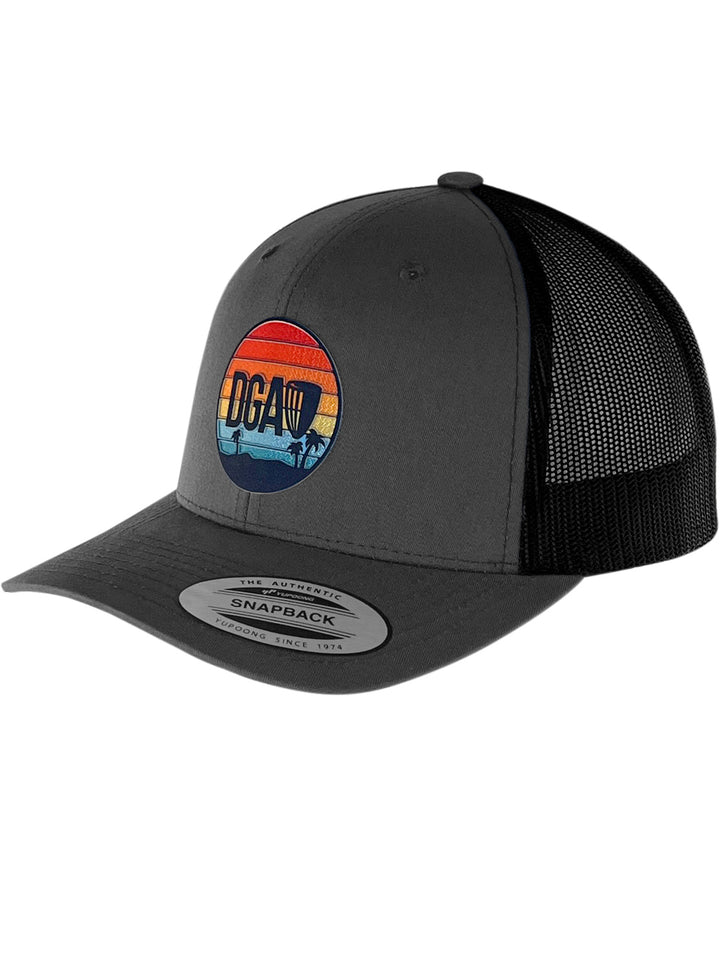 DGA Retro Sunset Curved Bill Mesh Snapback