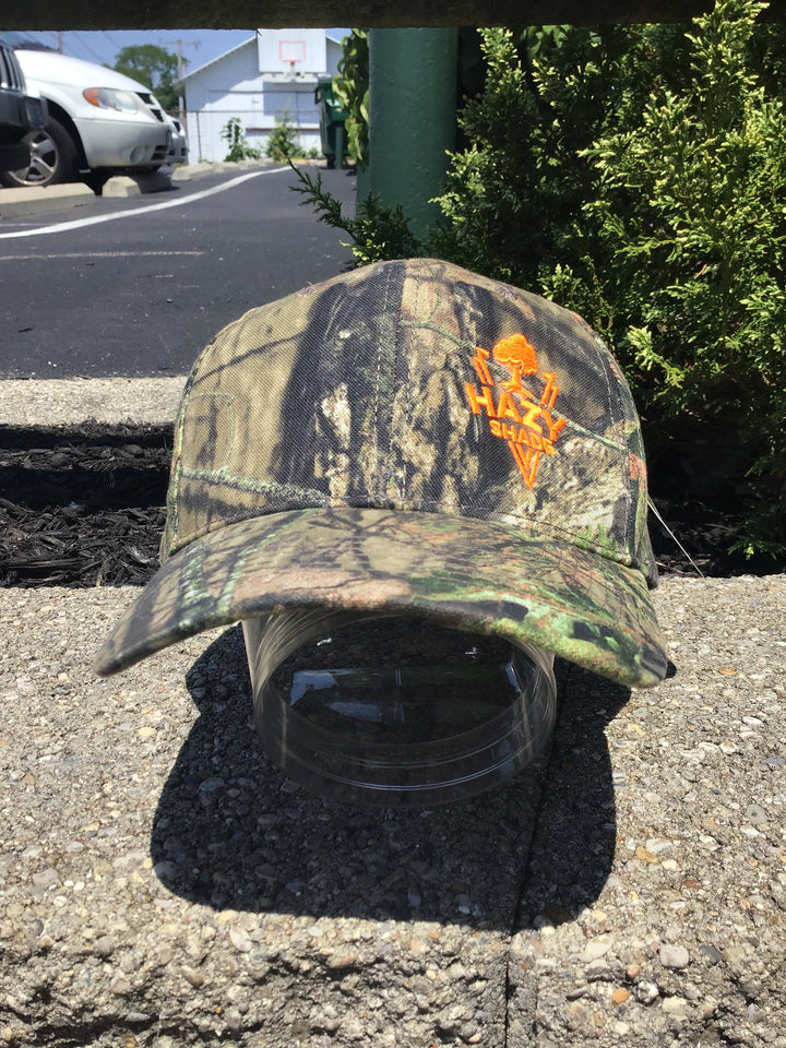 Hazy Shade Camo Diamond Logo Snapback Curved Bill Hat