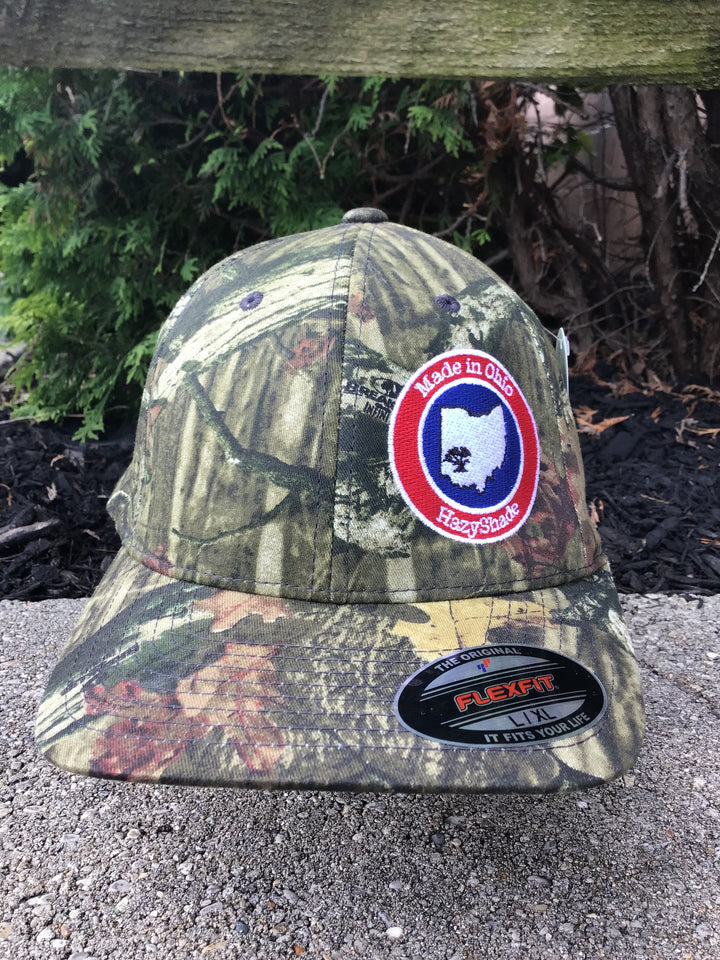 Hazy Shade Camo Made in Ohio Flexfit Hat L/XL