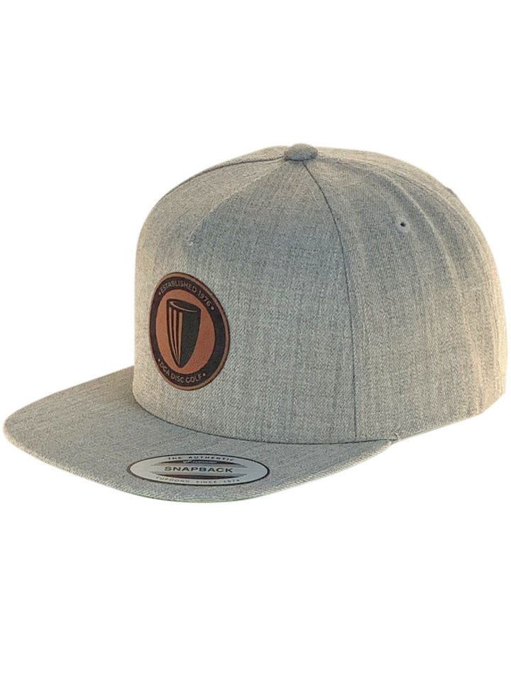 DGA Leather Patch Flat Bill Premium Snapback