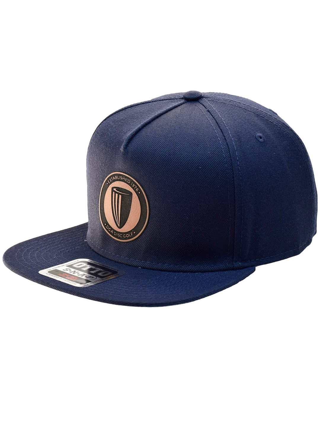 DGA Leather Patch Flat Bill Premium Snapback